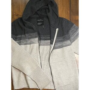 Field Scout Mens Zip Up Hoodie Sweater Knit Italian Yarns Size XL